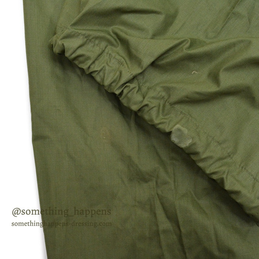 1990's~ DEADSTOCK UFO REFLECTIVE WEAR WIDE PANTS OLIVE...XS