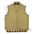1970's L.L.BEAN REVERSIBLE VEST TAN ... L