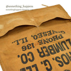 1940's~ MULE-HIDE ROOFS ADVERTISING CANVAS APRON...