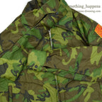 ~1970's OKINAWA SKULL VIETNAM WAR EMBROIDERY TOUR JACKET...