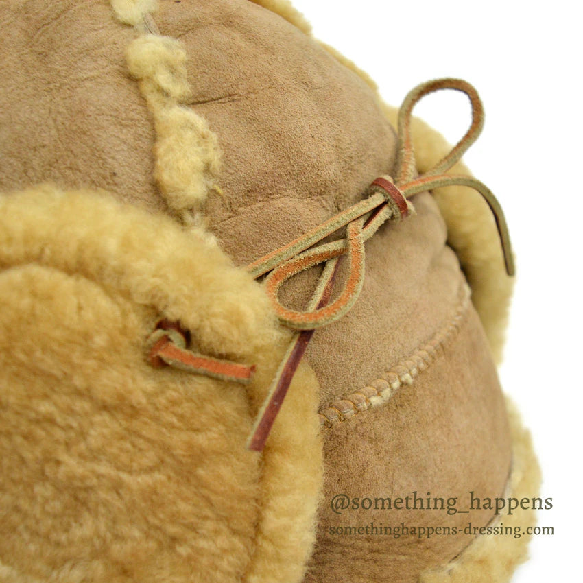 1980's LLBEAN SHEARLING HAT...L