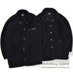 1990's PATAGONIA SYNCHILLA SHEARLING COAT BLACK ... L