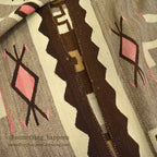 c.1920's J.B.MOORE SWASTIKA CRYSTAL STORM PATTERN NAVAJO RUG... 171cm×91cm