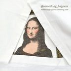 1990's WILDWOOD PRODUCTIONS Mona Lisa Lip & Cheek T-SHIRT ... L