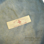 1940's AMERICAN RED CROSS WW2 BLUE COTTON DITTY BAG SUN FADED ...