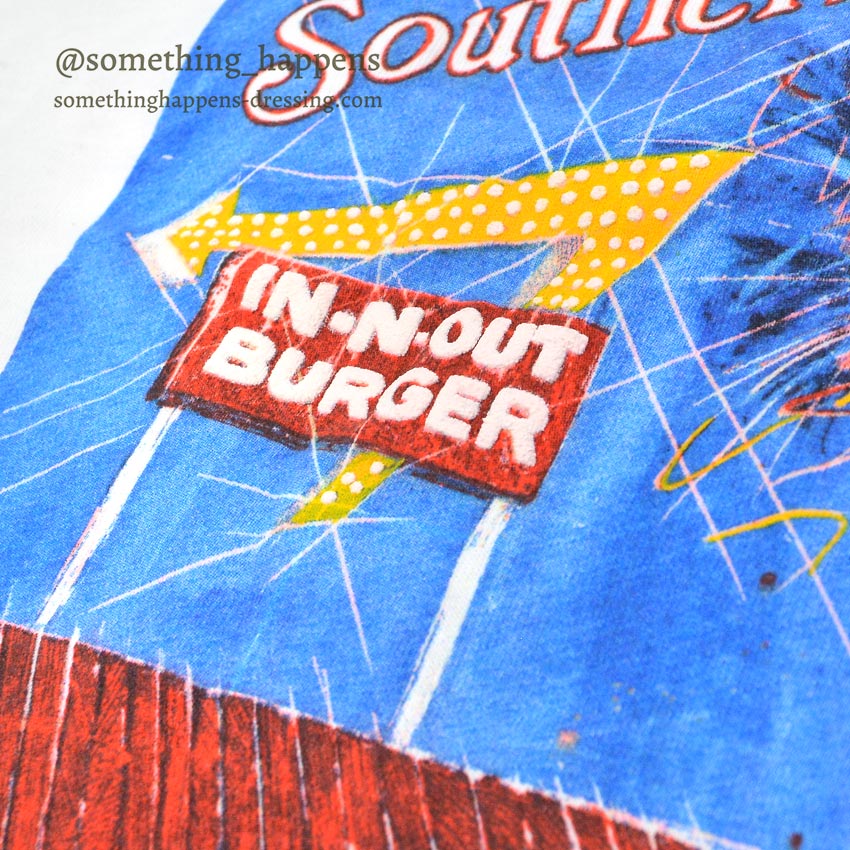 1990's DEADSTOCK HANES IN-N-OUT BURGER T-SHIRT ... XL