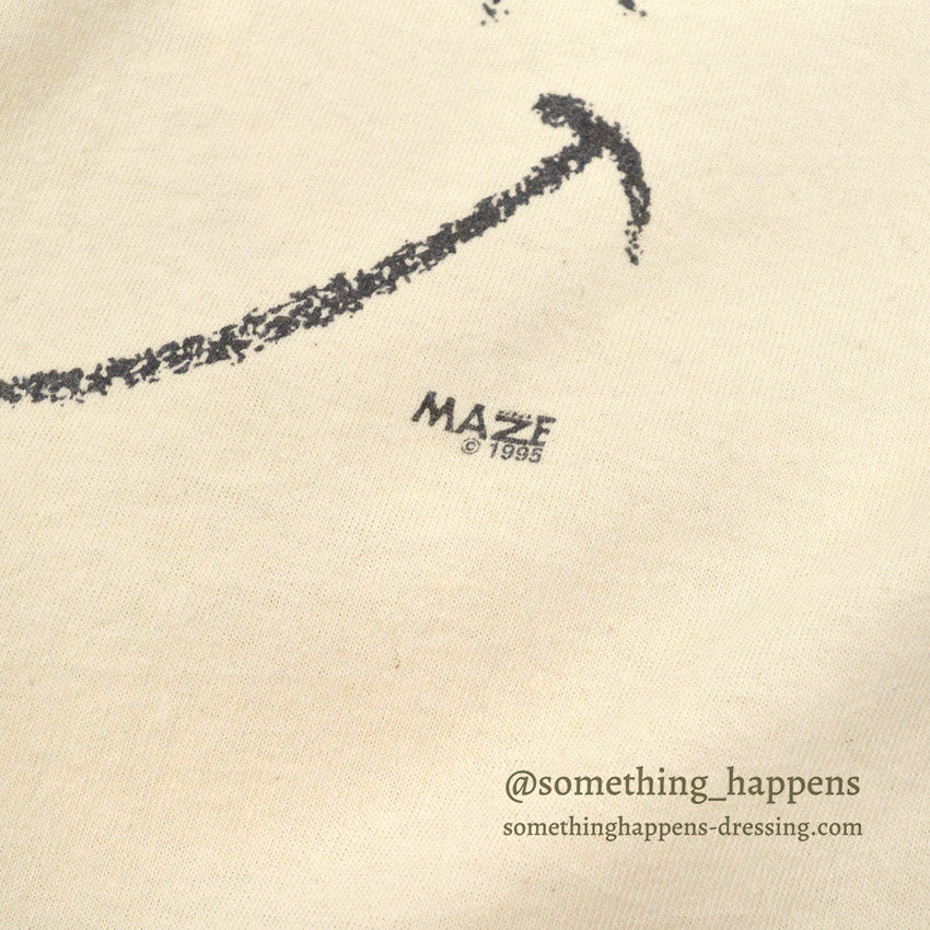 1990's MAZE ひまわり SMILE T-SHIRT ... XL