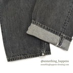 1990's Levi's 501 BLACK DENIM PANTS... W33/L32