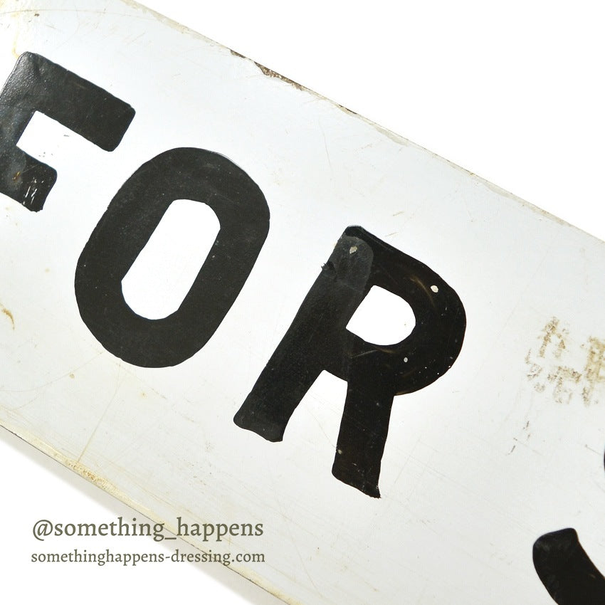 FOR SALE OLD METAL SIGN...