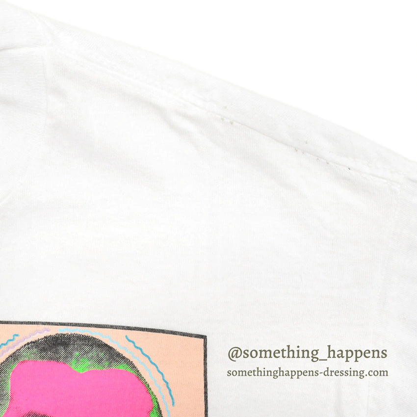 1990's CHANGES CURLY Andy Warhol PRINT T-SHIRT ... XL