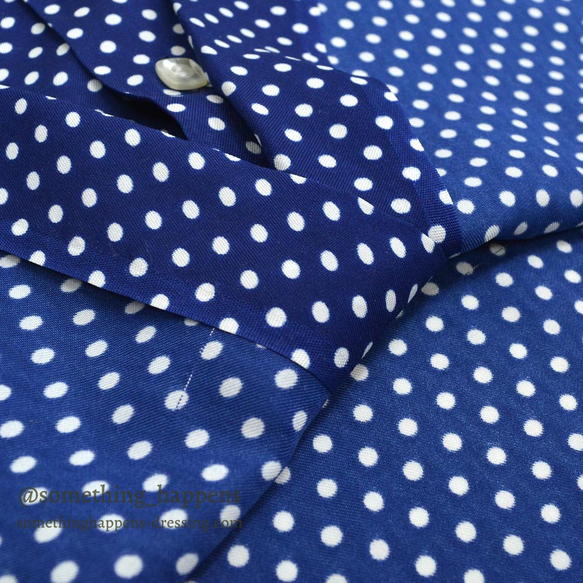〜1980's HAMPSHIRE HOUSE BY VAN HEUSEN POLKA DOTS SHIRT ... 16-33
