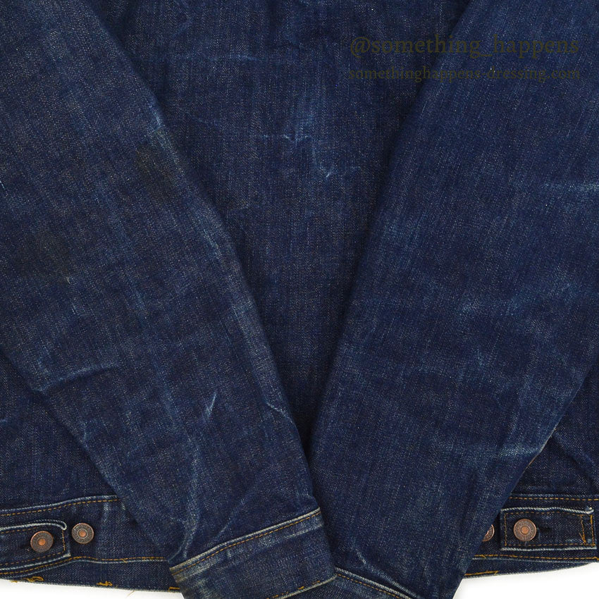 1960's LEVI'S 70505 BIG-E DENIM JACKET DARK ... Fits like 44