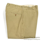 1950's USARMY TROUSERS MEN'S, COTTON UNIFORM TWILL... W31/L30
