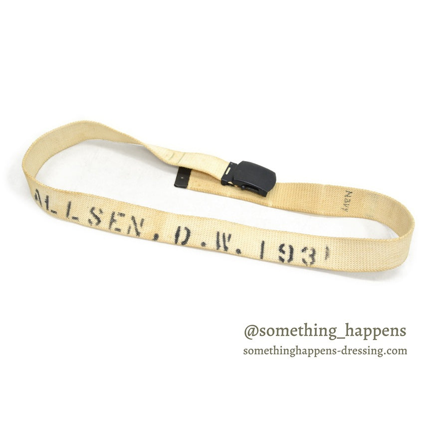 USNAVY WEB BELT STENCIL... ~W36