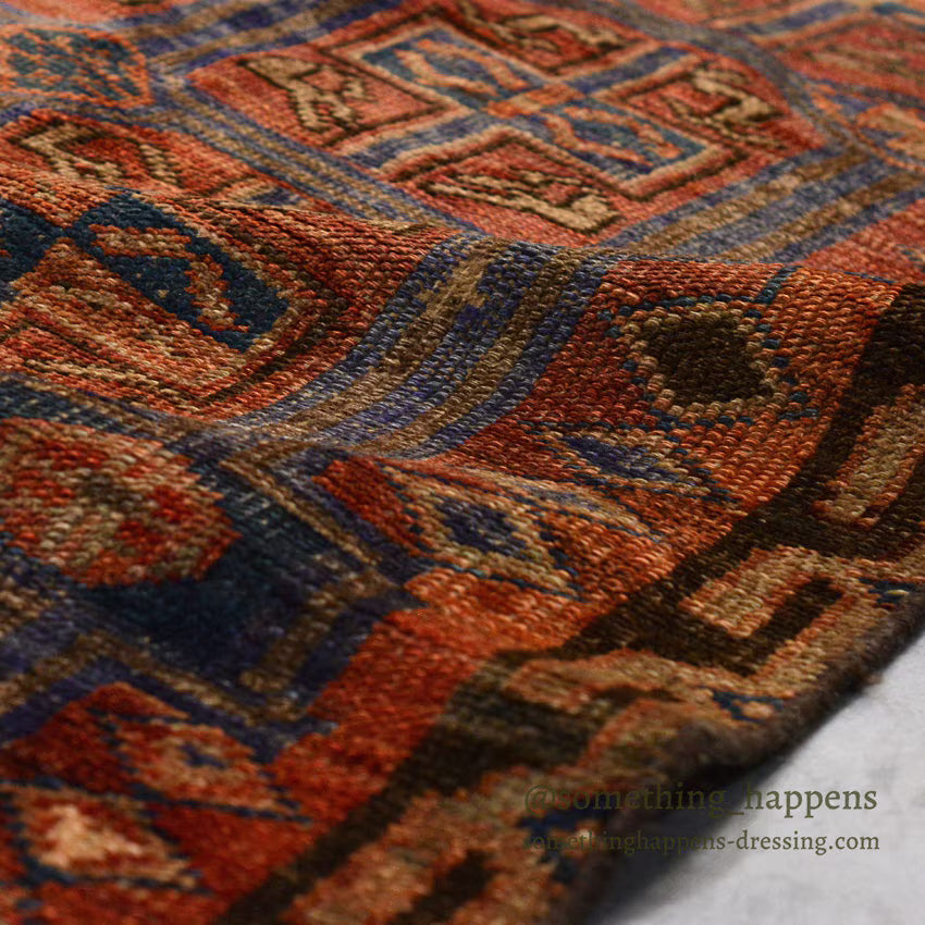 OLD TRIBAL RUG ... 214cm/98cm