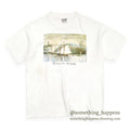 1990's WILDWOOD PRODUCTIONS ウィンスロー ホーマー ART PRINT T-SHIRT ... XL
