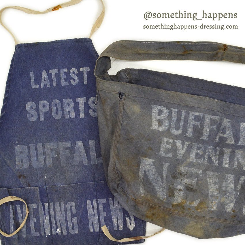 1950's〜 BUFFALO EVENING NEWS CANVAS APRON ...