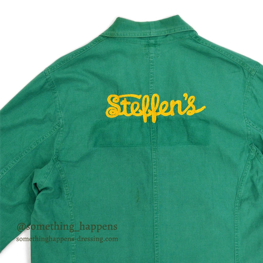 1950's THE AROTEX CO, INC GREEN WORK JACKET JUNK ... 42