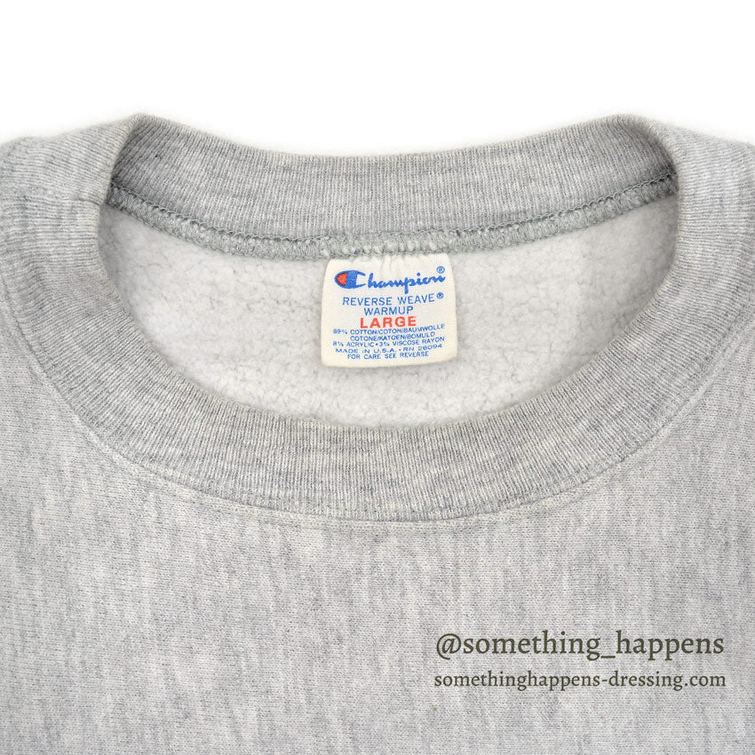 1980's CHAMPION UNIVERSITY WISCONSIN OSHKOSH REVERSE WEAVE SWEAT SHIRT ... L