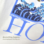 1980s WILDWOOD PRODUCTIONS Hokusai The Great Wave off Kanagawa T-SHIRT ... XL