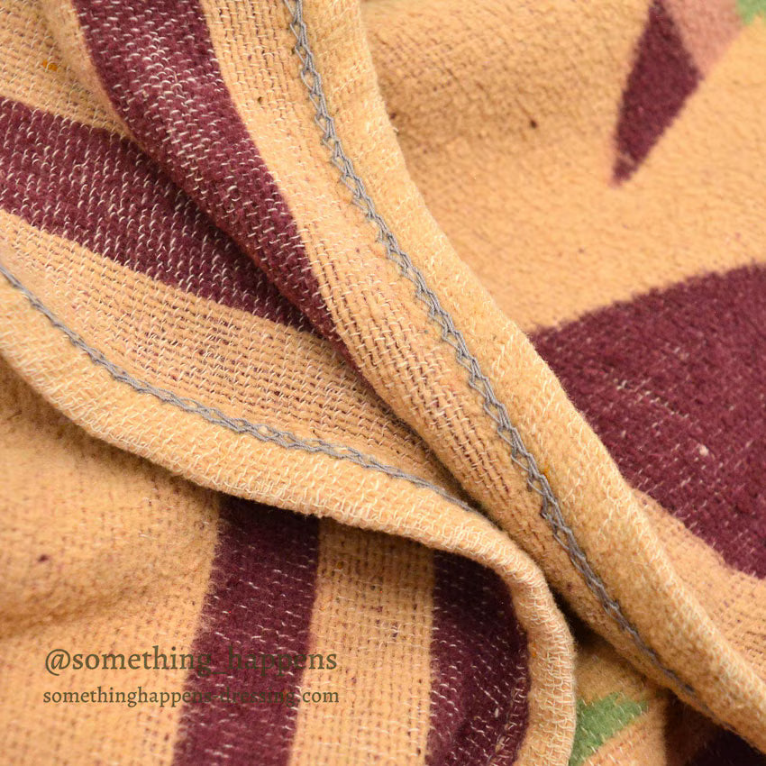 1940's〜 BEACON SOUTHWEST COTTON CAMP BLANKET ... 168cm/114cm