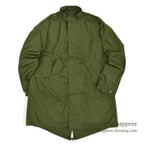 1960s Deadstock US Army Parka, Men's, M-65, Aluminum Zipper... Medium