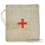 1910's~ WW1 ERA AMERICAN RED CROSS STRIPE DITTY BAG...
