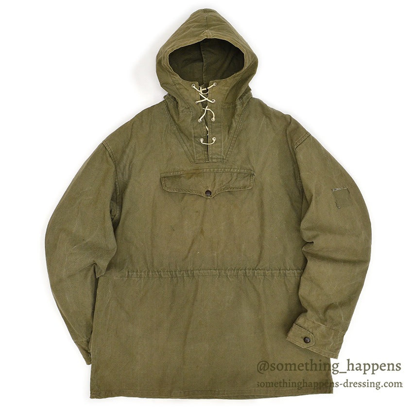 BULGARIAN MILITARY COTTON CANVAS PULLOVER PARKA...