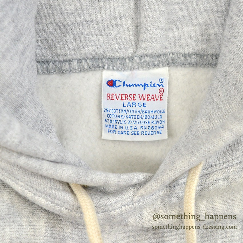 1990's DEADSTOCK CHAMPION BENTLEY REVERSE WEAVE SWEAT PARKA...L
