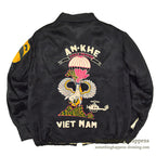 1960s Vietnam Souvenir Jacket (Vietnamese style) 1st CAV Paratrooper...