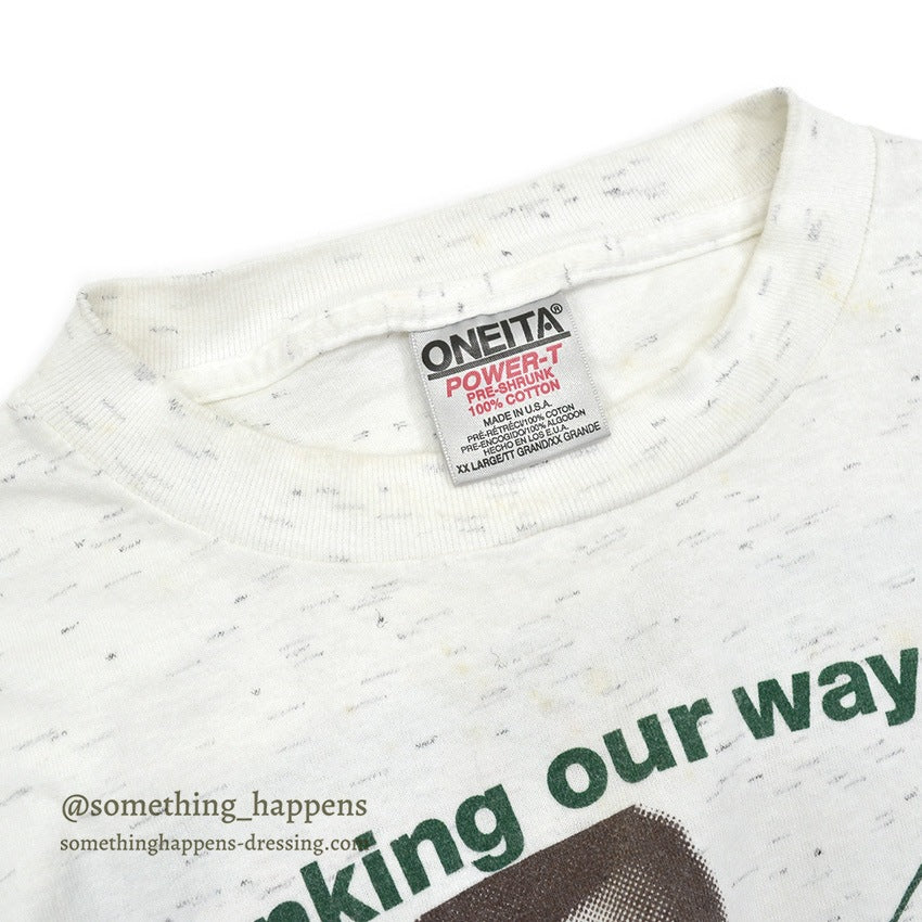 1990's ONEITA Richard Mathey T-SHIRT ... XXL