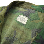 1960's USARMY ERDL JUNGLE FATIGUE JACKET MIX LEAF... MR
