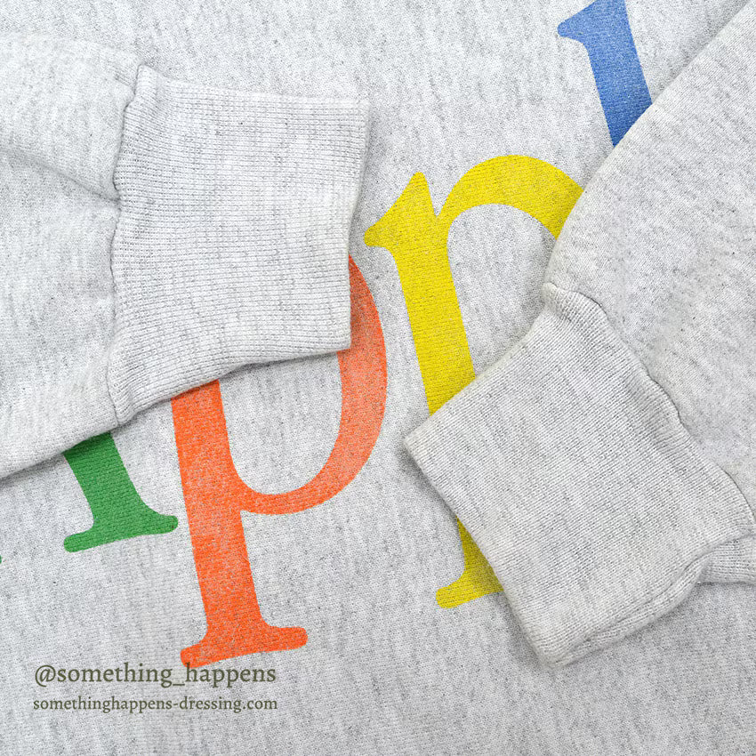 1980's~ HANES THE APPLE COLLECTION SWEAT SHIRT TYPE REVERSE WEAVE ... L