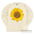 1990's DEADSTOCK ONEITA SUN FLOWER L/S T-SHIRT ... L