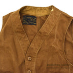 1930's DRYBAK BROWN DUCK HUNTING VEST...