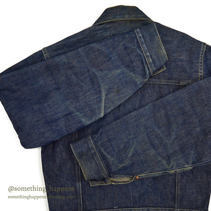1950's PENNEY'S FOREMOST DENIM JACKET ONE WASH... 36