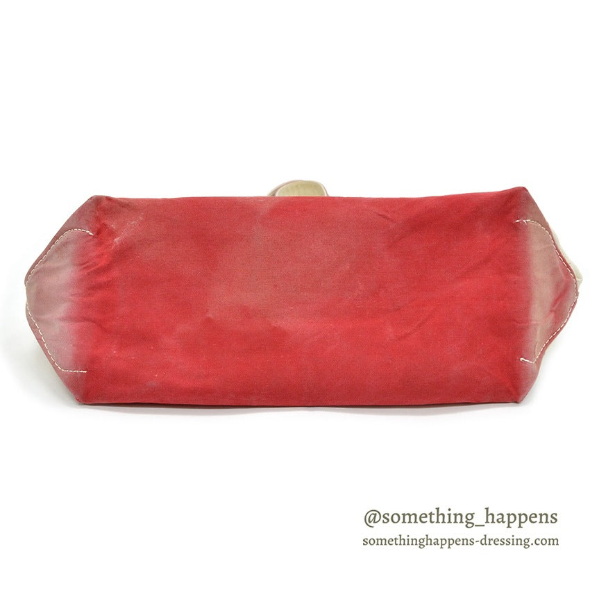 1970s LL Bean Boat and Tote, faded, with cursive tag...