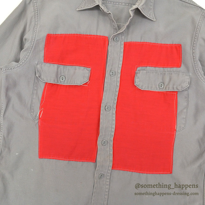 ~1960's SEARS MOUNTAIN CLOTH HUNTING SHIRT...