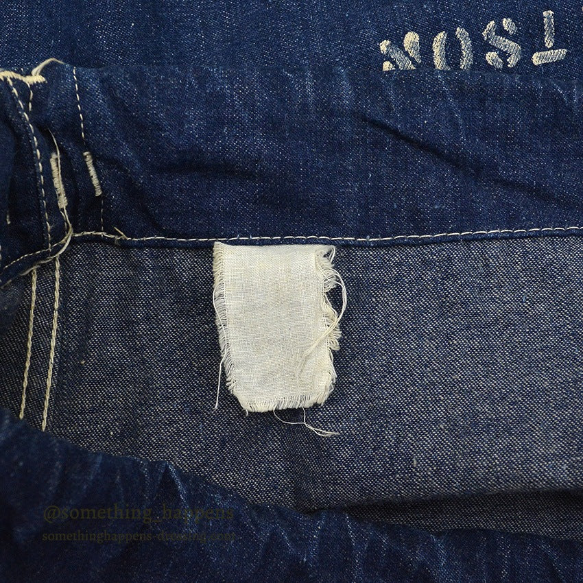 1940's USARMY WW2 DENIM BARRACKS BAG STENCIL...