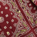 1990's GANT SALTY DOG BANDANA PATTERN B/D SHIRT...M