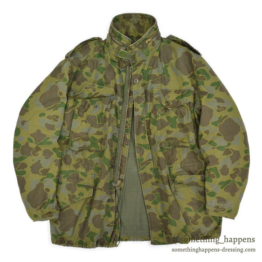 1970's M-65 DUCK HUNTER CAMO JACKET CIVILIAN...