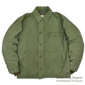 1960's U.S.NAVY A-2 DECK JACKET TYPE EARLY ... MEDIUM