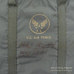 1950's USAF BAG, PROTECTIVE, HELMET...