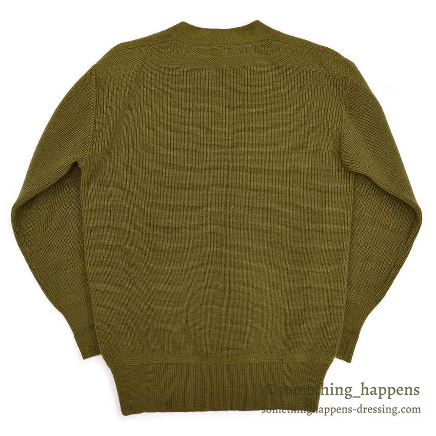1940's U.S.A.A.F. TYPE A-1 WOOL SWEATER ... Fits like L