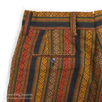 1970's MACH II BY ARROW MULTI STRIPE PATTERN FLARE PANTS... W32/L29