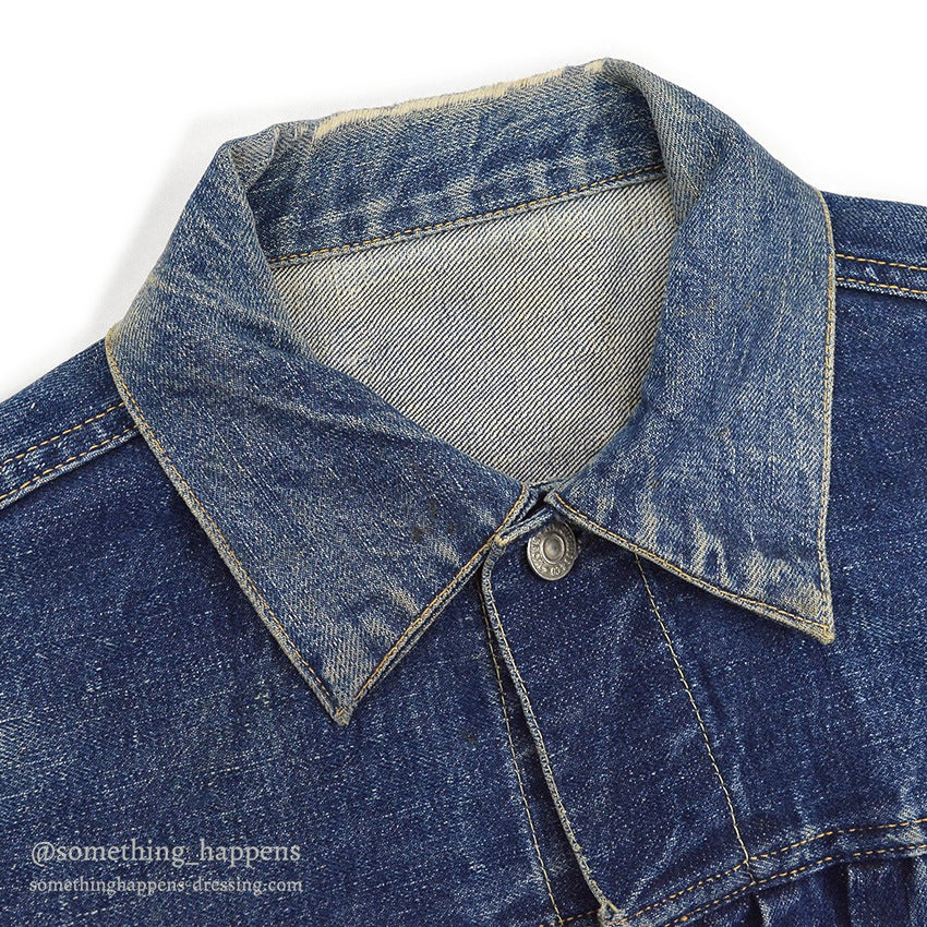 1950's LEVI'S 507XX TYPE2 DENIM JACKET ... Fits like 44