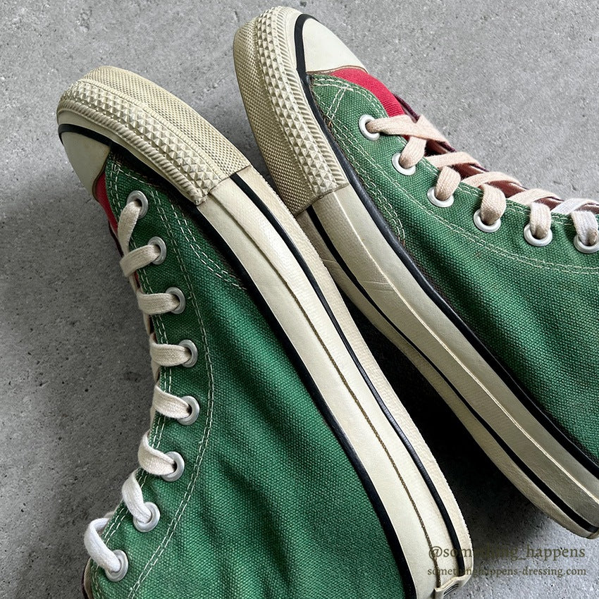 1980's CONVERSE ALL STAR MULTI CRAZY PATTERN HI... 7 1/2