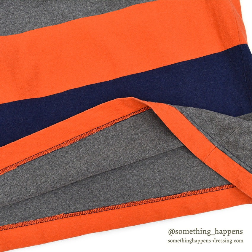 1980's~ GAP STRIPE COTTON TURTLE L/S TEE ... L