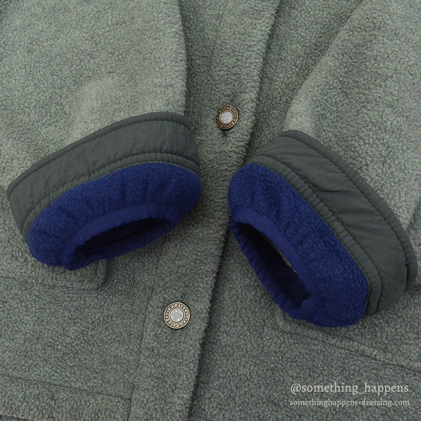 1990's PATAGONIA SYNCHILLA SHEARLING COAT MINT ... M