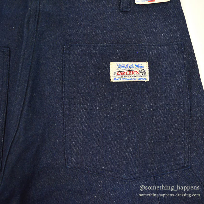 1970's~ DEADSTOCK CARTER'S DENIM PAINTER PANTS...W36/L34